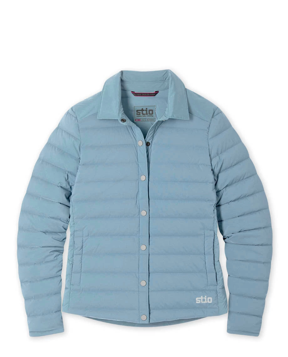 STIO Women's Skillet Stretch Down Shirt Jacket 20 STIO Women's Skillet Stretch Down Shirt Jacket - Image 20