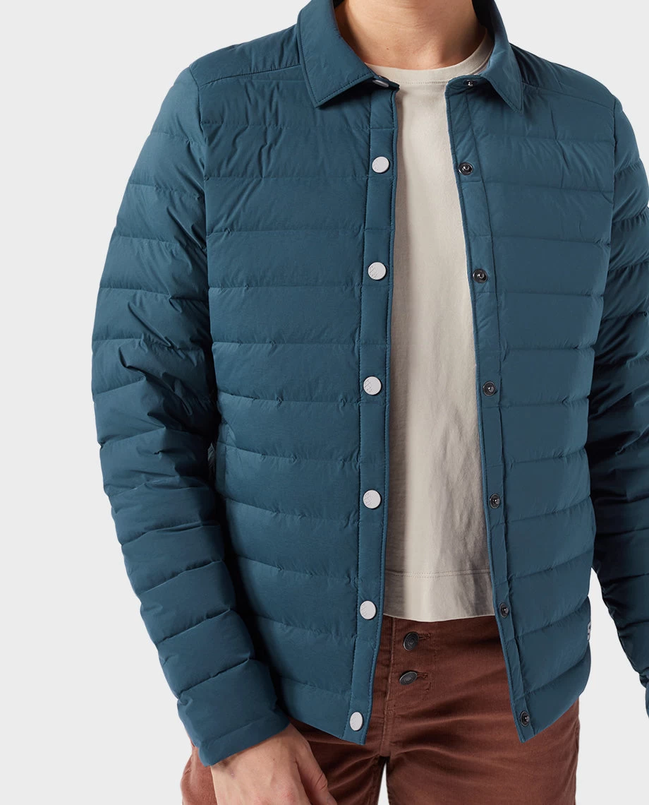 STIO Women's Skillet Stretch Down Shirt Jacket 4 STIO Women's Skillet Stretch Down Shirt Jacket - Image 4