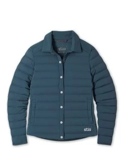 STIO Women's Skillet Stretch Down Shirt Jacket