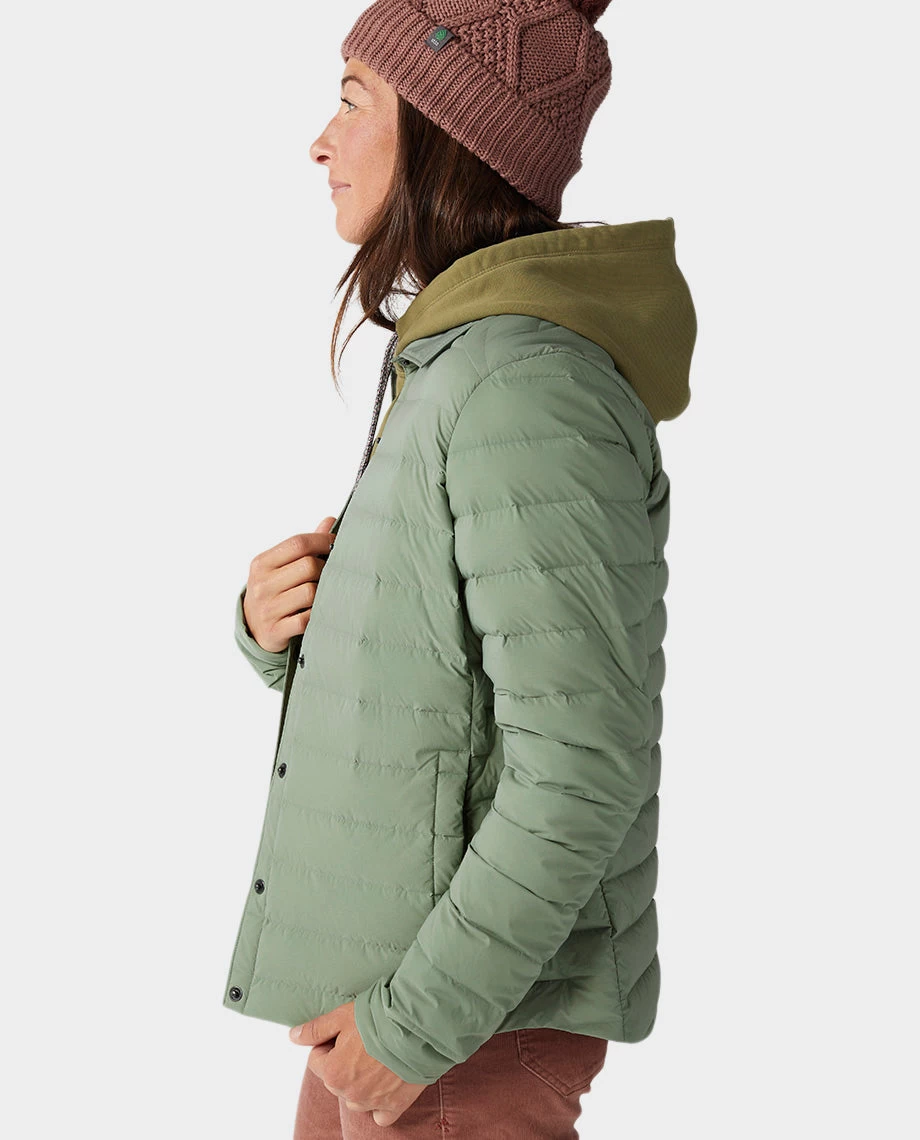 STIO Women's Skillet Stretch Down Shirt Jacket 16 STIO Women's Skillet Stretch Down Shirt Jacket - Image 16