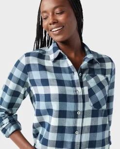 STIO Women's Dovetail Lightweight Flannel Shirt -Stio 100064 455 1