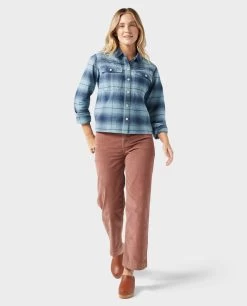 STIO Women's Bevel Flannel Shirt -Stio 100191 455 2