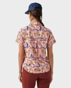 STIO Women's Shifter Shirt SS -Stio 100221 316 4 Top