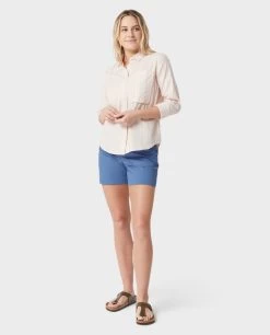 STIO Women's Rivet Twill Short - 5" -Stio 100227 403 5 1 Full