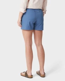 STIO Women's Rivet Twill Short - 5" -Stio 100227 403 5 4 Bottom