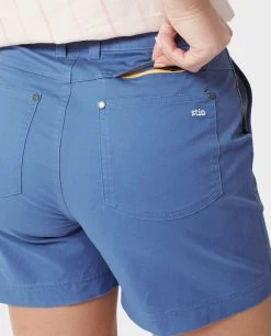 STIO Women's Rivet Twill Short - 5" -Stio 100227 403 5 5