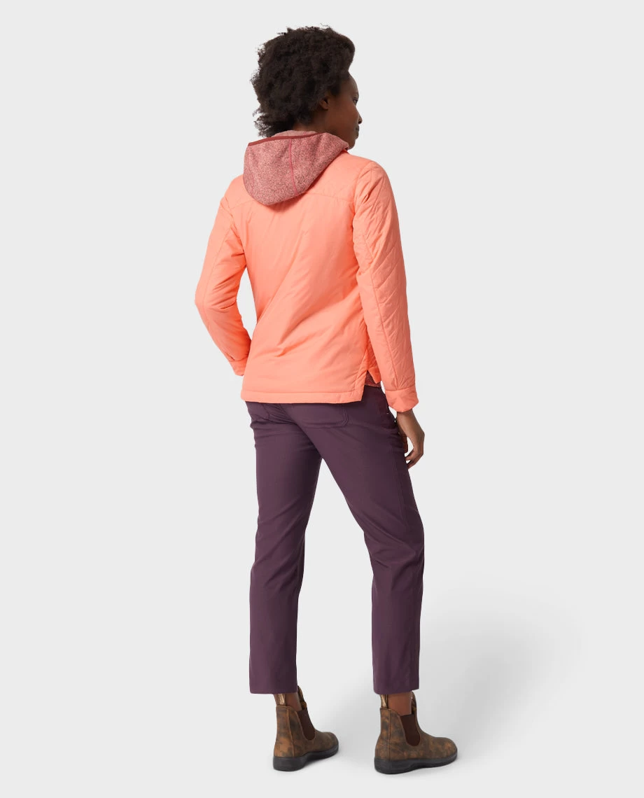 STIO Women's Skycrest Insulated Snap Shirt 7 STIO Women's Skycrest Insulated Snap Shirt - Image 7