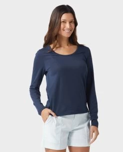 STIO Women's Divide Scoop Neck Tee LS -Stio 100283 422 3 Top