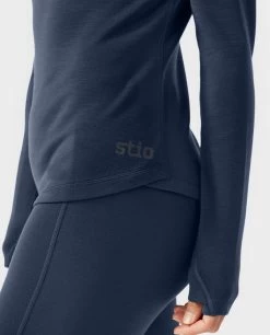STIO Women's Basis Midweight Merino Crew -Stio 100286 410 5