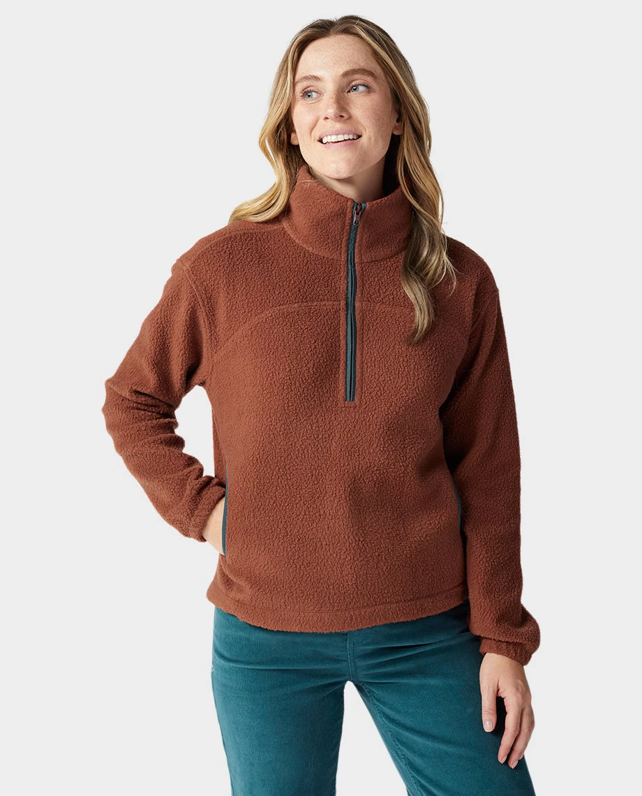 STIO Women's Rawlins Shearling Fleece Pullover 5 STIO Women's Rawlins Shearling Fleece Pullover - Image 5