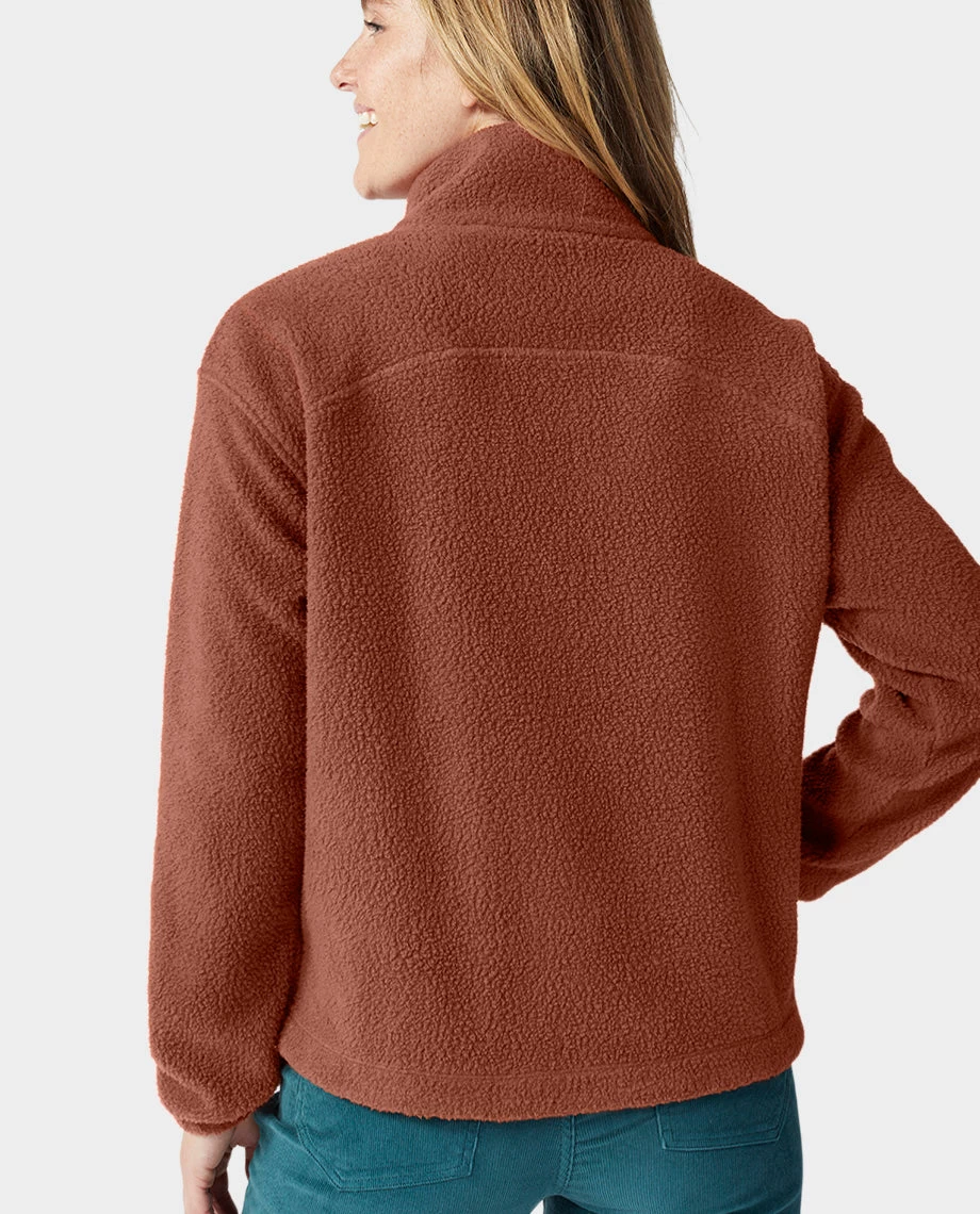 STIO Women's Rawlins Shearling Fleece Pullover 7 STIO Women's Rawlins Shearling Fleece Pullover - Image 7