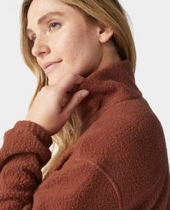 STIO Women's Rawlins Shearling Fleece Pullover 27 STIO Women's Rawlins Shearling Fleece Pullover -Stio 100344 293 4 ALT