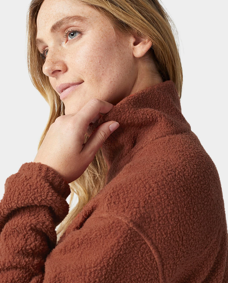 STIO Women's Rawlins Shearling Fleece Pullover 8 STIO Women's Rawlins Shearling Fleece Pullover - Image 8