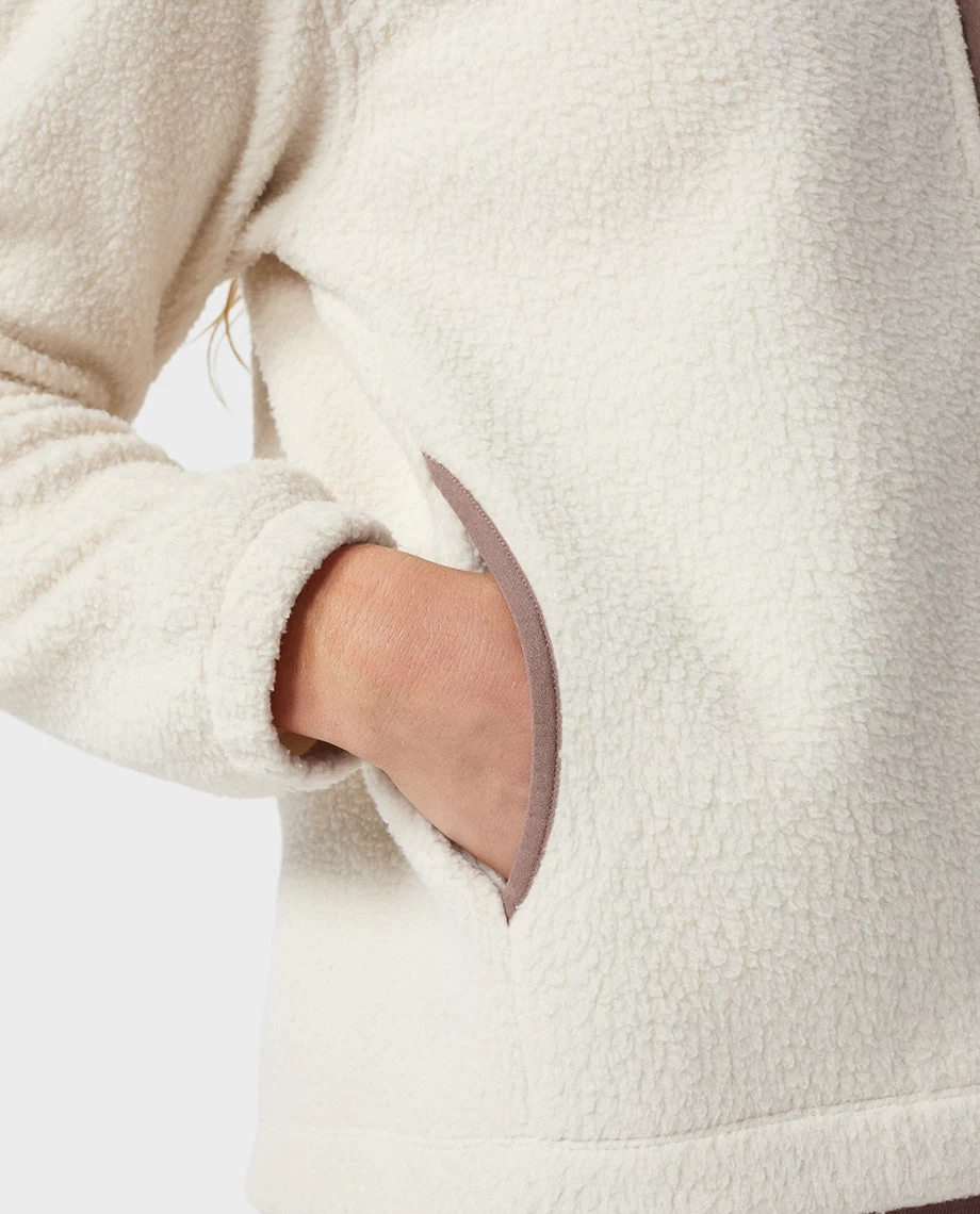 STIO Women's Rawlins Shearling Fleece Pullover 14 STIO Women's Rawlins Shearling Fleece Pullover - Image 14