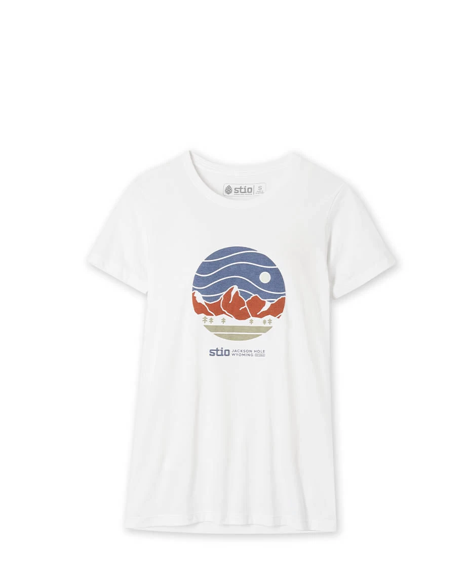 STIO Women's Teton Skylines Tee 1 STIO Women's Teton Skylines Tee