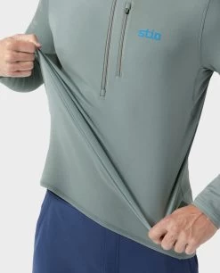 STIO Men's Fremont Stretch Fleece Half Zip -Stio 200041 498 6 8499486a 21f7 4180 a937 25850704503e