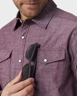 STIO Men's Ashton Chambray Shirt -Stio 200084 607 6 aa1d84a3 ba48 4551 9213 dc0923600412