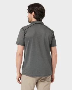 STIO Men's Crester Trail Polo SS -Stio 200238 112 4 Top