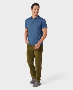 STIO Men's Alpin Lightweight Merino Polo SS -Stio 200241 403 1 Full