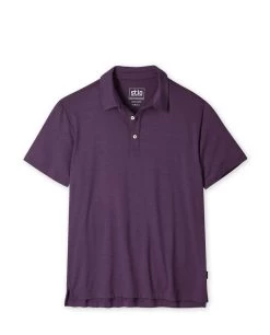 STIO Men's Alpin Lightweight Merino Polo SS