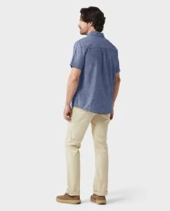 STIO Men's Curtis Camp Chambray Shirt SS 25 STIO Men's Curtis Camp Chambray Shirt SS -Stio 200281 453 2 Full