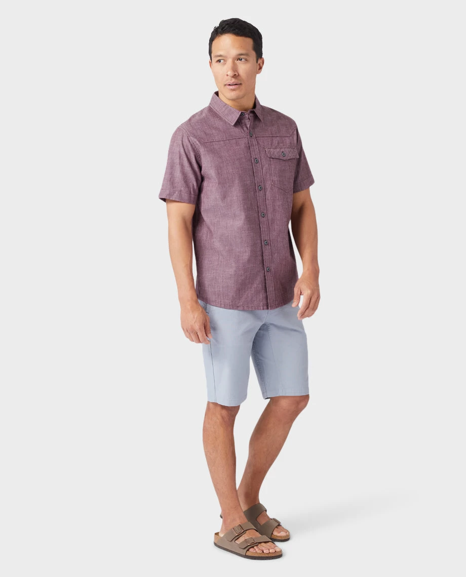 STIO Men's Curtis Camp Chambray Shirt SS 19 STIO Men's Curtis Camp Chambray Shirt SS - Image 19