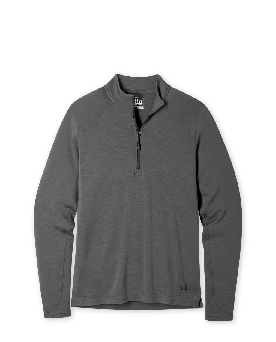 STIO Men's Basis Midweight Merino Half Zip 15 STIO Men's Basis Midweight Merino Half Zip - Image 15