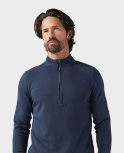 STIO Men's Basis Midweight Merino Half Zip 23 STIO Men's Basis Midweight Merino Half Zip -Stio 200284 410 2
