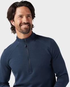 STIO Men's Basis Midweight Merino Half Zip 24 STIO Men's Basis Midweight Merino Half Zip -Stio 200284 410 3