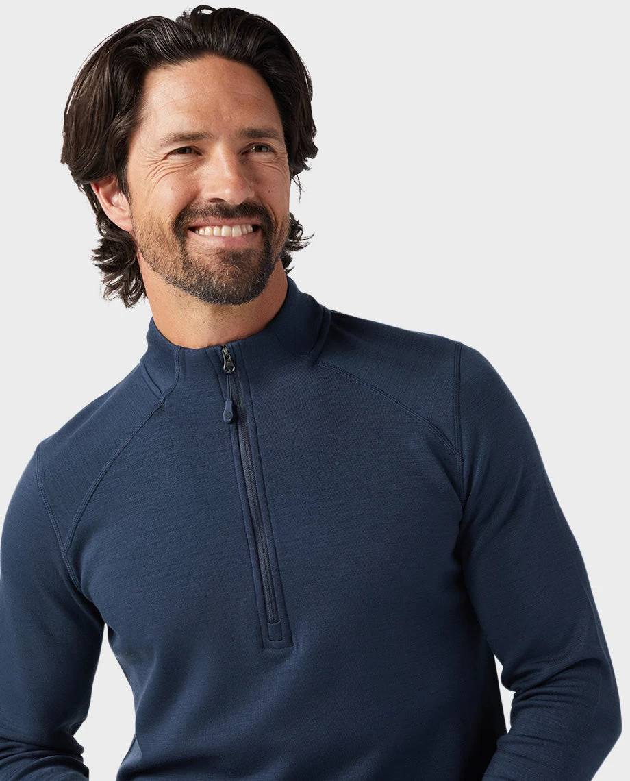 STIO Men's Basis Midweight Merino Half Zip 5 STIO Men's Basis Midweight Merino Half Zip - Image 5