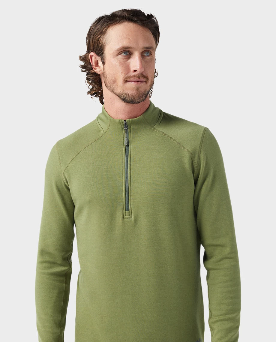 STIO Men's Basis Midweight Merino Half Zip 11 STIO Men's Basis Midweight Merino Half Zip - Image 11