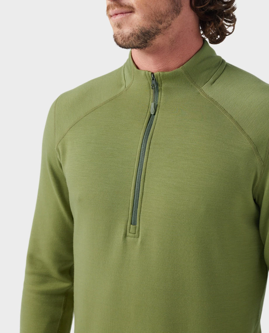 STIO Men's Basis Midweight Merino Half Zip 13 STIO Men's Basis Midweight Merino Half Zip - Image 13