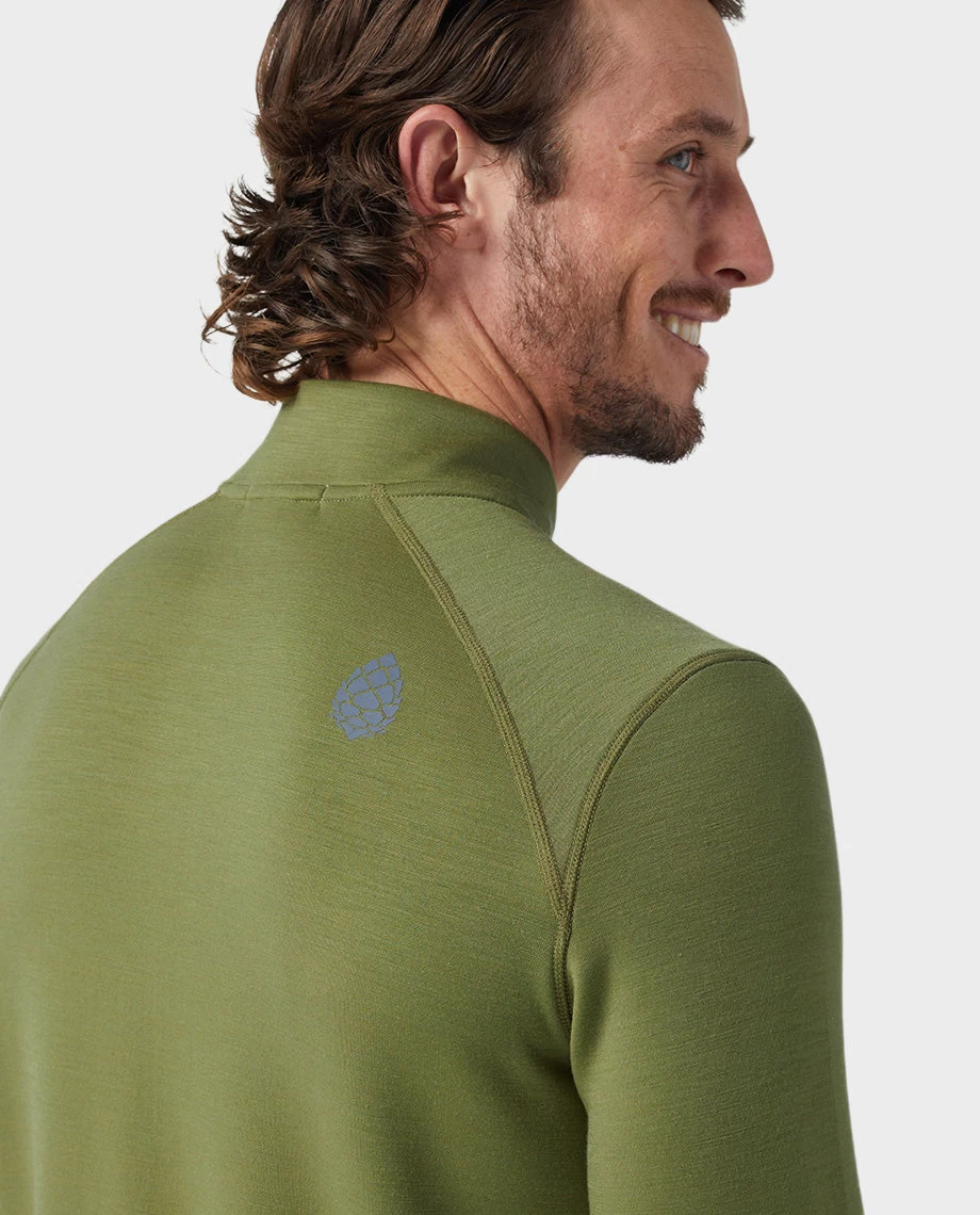 STIO Men's Basis Midweight Merino Half Zip 14 STIO Men's Basis Midweight Merino Half Zip - Image 14