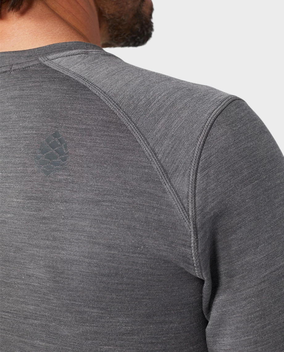 STIO Men's Basis Midweight Merino Crew 7 STIO Men's Basis Midweight Merino Crew - Image 7