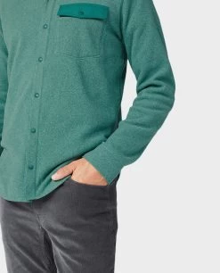 STIO Men's Turpin Fleece Snap Shirt 34 STIO Men's Turpin Fleece Snap Shirt -Stio 200287 750 4