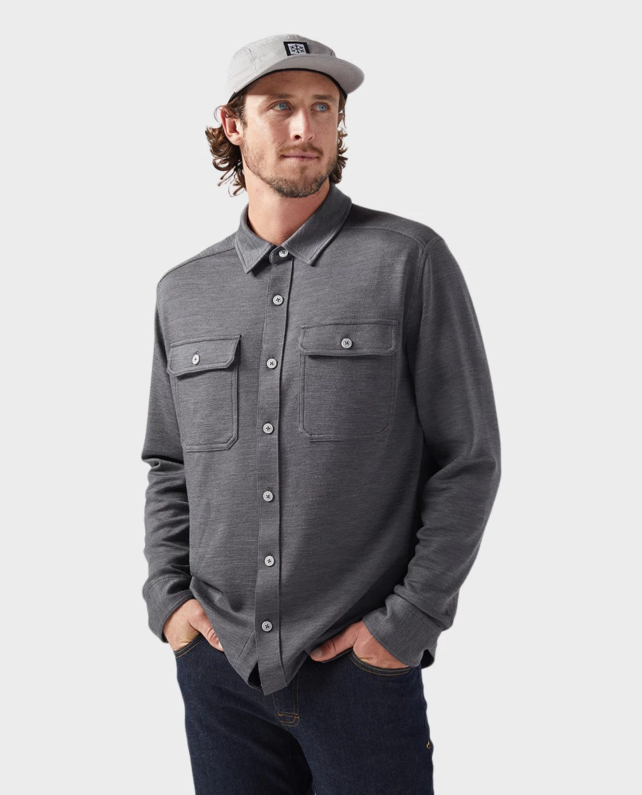 STIO Men's Alpin Midweight Merino Shirt LS 9 STIO Men's Alpin Midweight Merino Shirt LS - Image 9