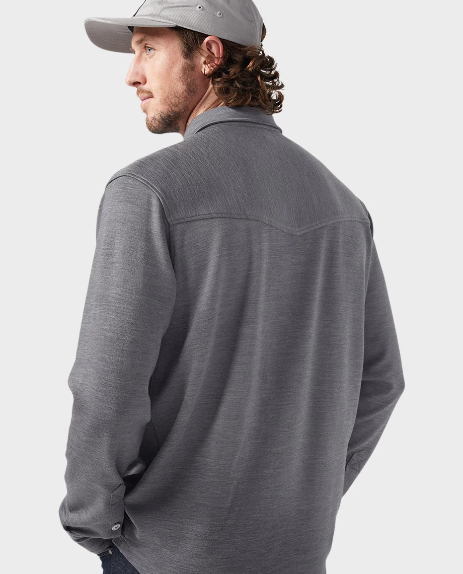 STIO Men's Alpin Midweight Merino Shirt LS 11 STIO Men's Alpin Midweight Merino Shirt LS - Image 11