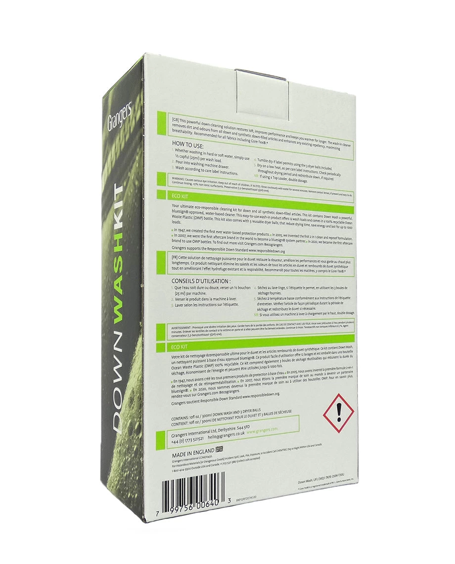 Grangers Down Concentrate Wash Kit 2 Grangers Down Concentrate Wash Kit - Image 2