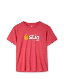 Kids' Stio Classic Tee -Stio Kids Classic Tee Red Heather
