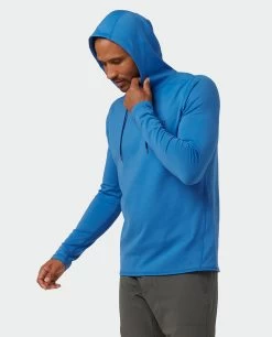 STIO Men's Fremont Stretch Fleece Hoodie -Stio M Fremont Stretch Fleece Hoodie Alpine Lake Temp 2 a04359bd ef04 4185 b06e da97494f6e9d