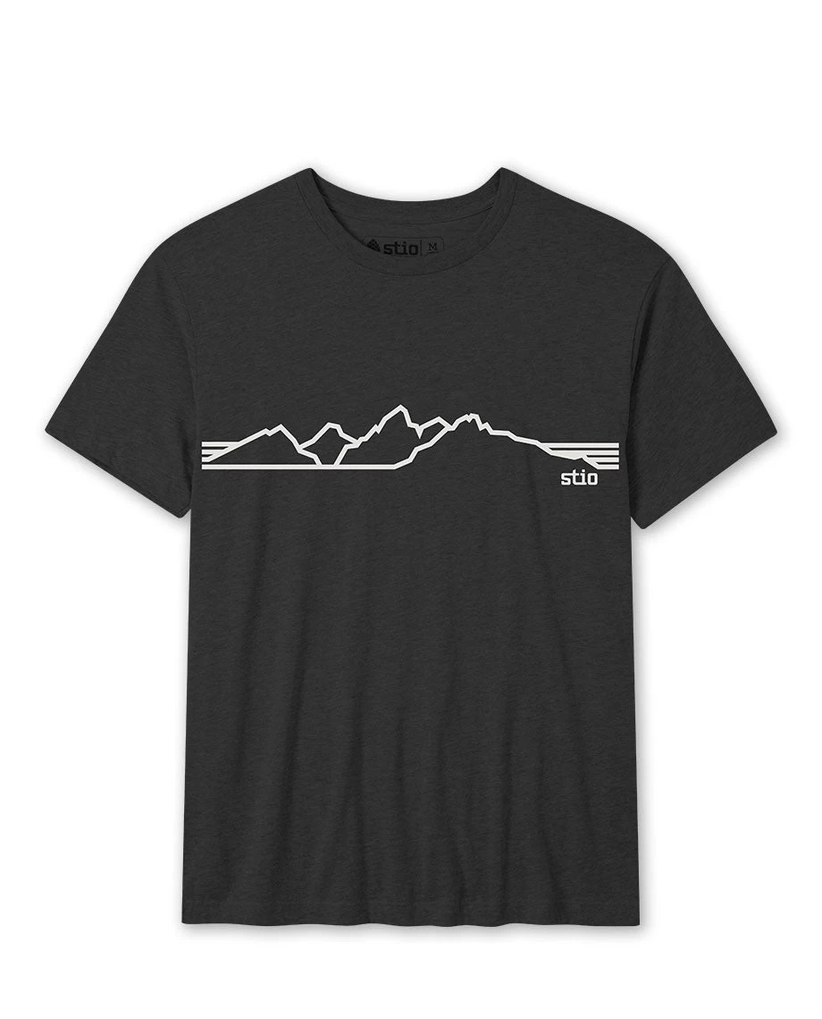 STIO Men's Teton Elevations Tee 1 STIO Men's Teton Elevations Tee