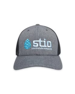 Stio Classic Trucker 20 Stio Classic Trucker -Stio Stio Classic Trucker Hat Melange Charcoal Black Front New