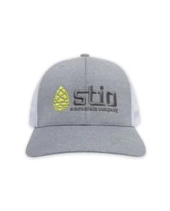 Stio Classic Trucker 23 Stio Classic Trucker -Stio Stio Classic Trucker Hat Melange Silver White Front New