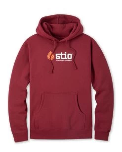 Stio Classic Hoodie -Stio U Stio Classic Hoodie Maroon