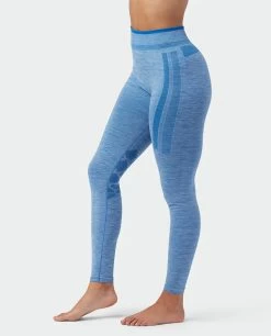 STIO Women's Basis® Seamless Tech Tight -Stio W Full Range Seamless Tight Wind River Blue Heather 2 e7d15ea2 5bff 48cc 8c8e 66e22384b331
